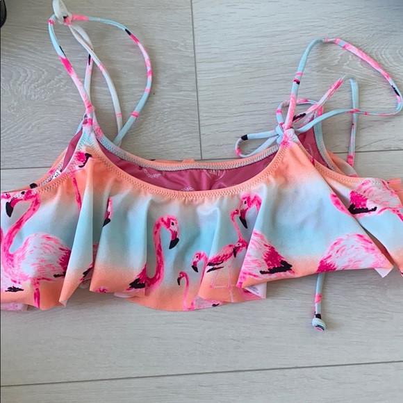 Pink by VS flamingo bathing suit top - Picture 4 of 4
